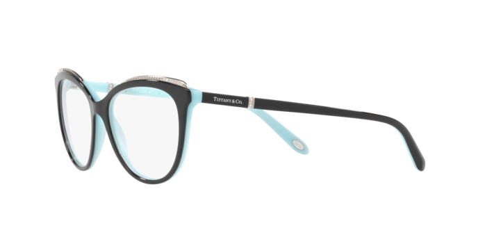 Tiffany Eyeglasses TF2147B BLACK ON TIFFANY BLUE