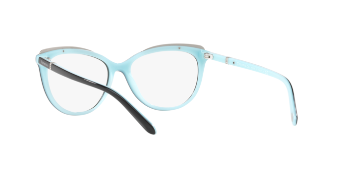 Tiffany Eyeglasses TF2147B BLACK ON TIFFANY BLUE