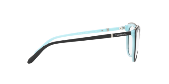 Tiffany Eyeglasses TF2147B BLACK ON TIFFANY BLUE