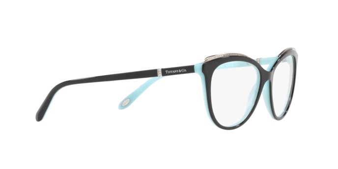 Tiffany Eyeglasses TF2147B BLACK ON TIFFANY BLUE