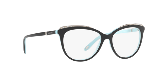 Tiffany Eyeglasses TF2147B BLACK ON TIFFANY BLUE