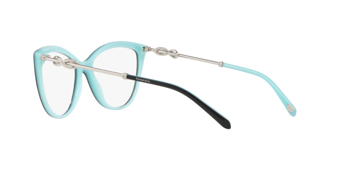 Tiffany Eyeglasses TF2161B BLACK ON TIFFANY BLUE