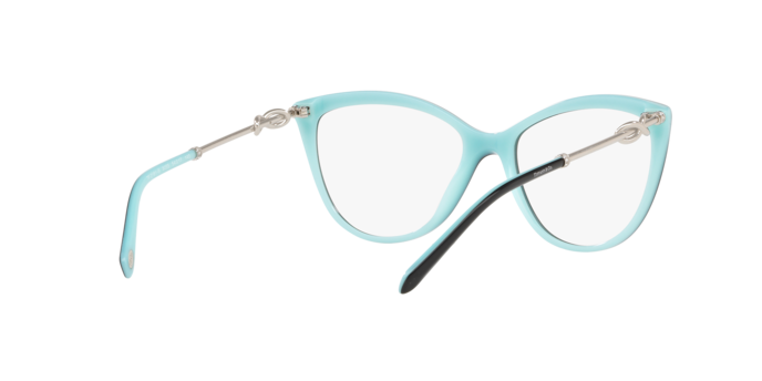 Tiffany Eyeglasses TF2161B BLACK ON TIFFANY BLUE
