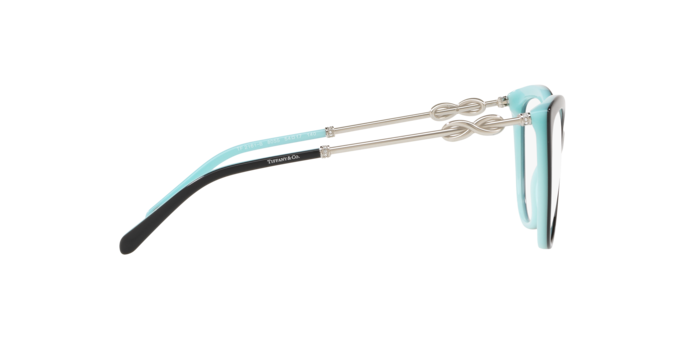 Tiffany Eyeglasses TF2161B BLACK ON TIFFANY BLUE