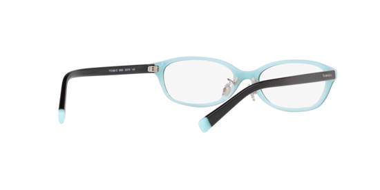 Tiffany Eyeglasses TF2182D BLACK ON TIFFANY BLUE