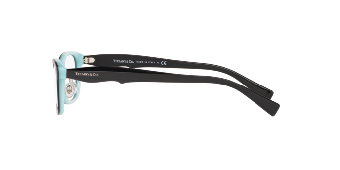 Tiffany Eyeglasses TF2187D BLACK ON TIFFANY BLUE