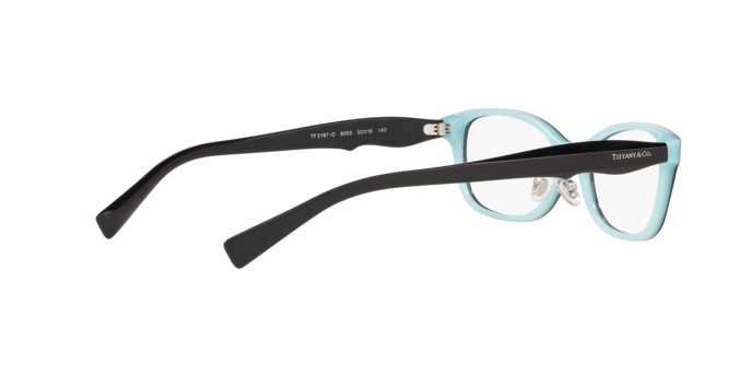 Tiffany Eyeglasses TF2187D BLACK ON TIFFANY BLUE