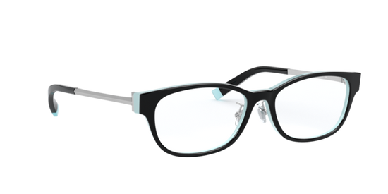 Tiffany Eyeglasses TF2201D BLACK ON TIFFANY BLUE