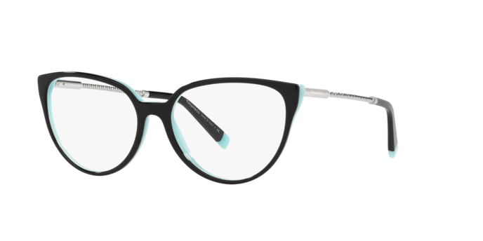 Tiffany Eyeglasses TF2206 BLACK ON TIFFANY BLUE