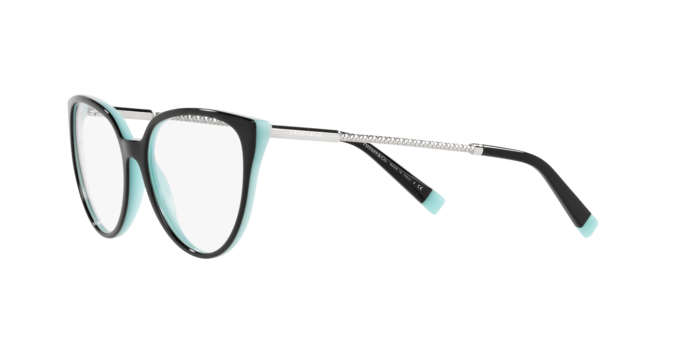 Tiffany Eyeglasses TF2206 BLACK ON TIFFANY BLUE