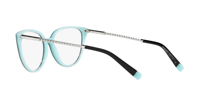 Tiffany Eyeglasses TF2206 BLACK ON TIFFANY BLUE