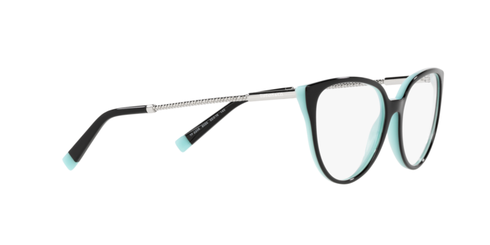 Tiffany Eyeglasses TF2206 BLACK ON TIFFANY BLUE