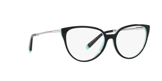 Tiffany Eyeglasses TF2206 BLACK ON TIFFANY BLUE