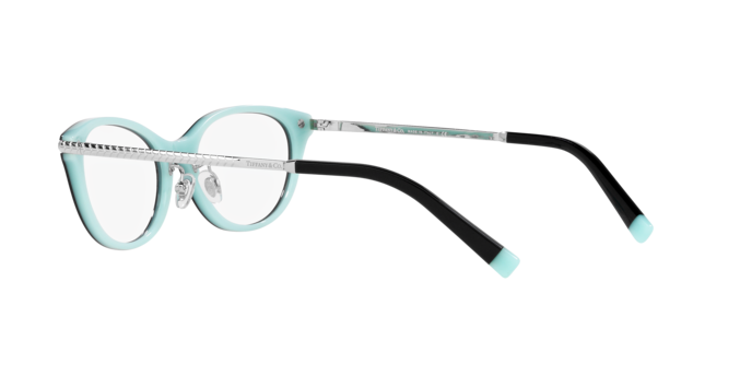 Tiffany Eyeglasses TF2210D BLACK ON TIFFANY BLUE