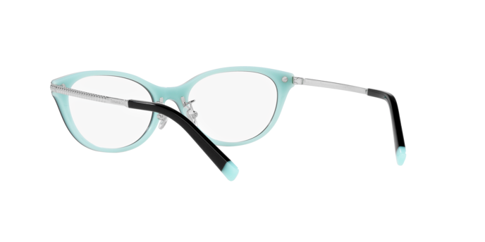 Tiffany Eyeglasses TF2210D BLACK ON TIFFANY BLUE