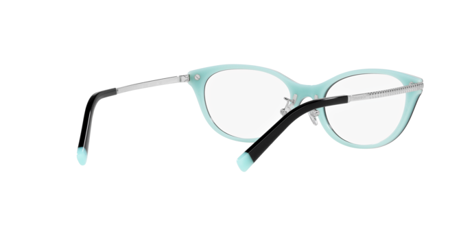 Tiffany Eyeglasses TF2210D BLACK ON TIFFANY BLUE