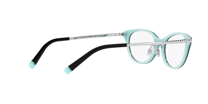 Tiffany Eyeglasses TF2210D BLACK ON TIFFANY BLUE