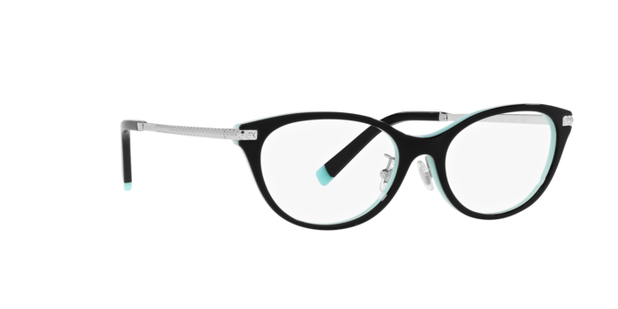 Tiffany Eyeglasses TF2210D BLACK ON TIFFANY BLUE
