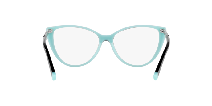 Tiffany Eyeglasses TF2214B BLACK ON TIFFANY BLUE
