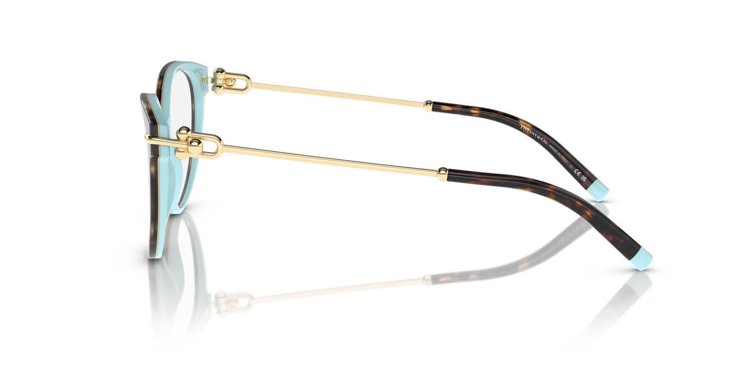 Tiffany Eyeglasses TF2217 HAVANA ON TIFFANY BLUE