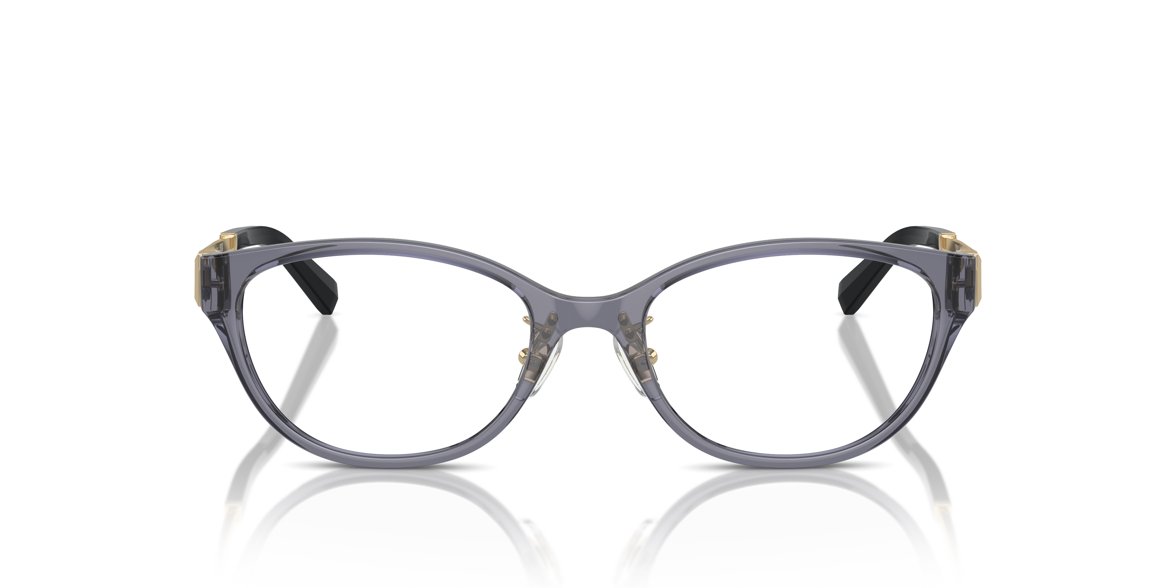Biolet Frames Tiffany TF2252D 8405 Crystal Dark Violet Eyeglasses for Woman ...