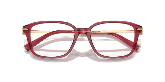 Tiffany Eyeglasses TF2253D CRYSTAL BURGUNDY