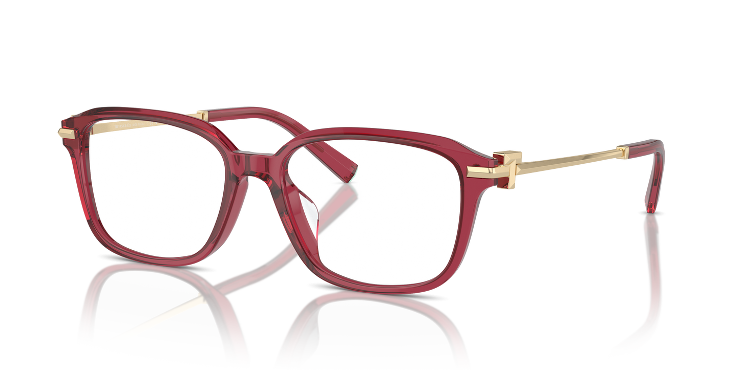 Tiffany Eyeglasses TF2253D CRYSTAL BURGUNDY