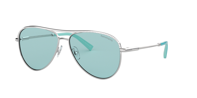 Tiffany TF3062 6136D9 Silver Woman Sunglasses LookerOnline