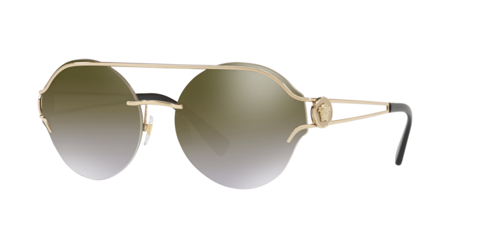 Versace Sunglasses VE2184 PALE GOLD