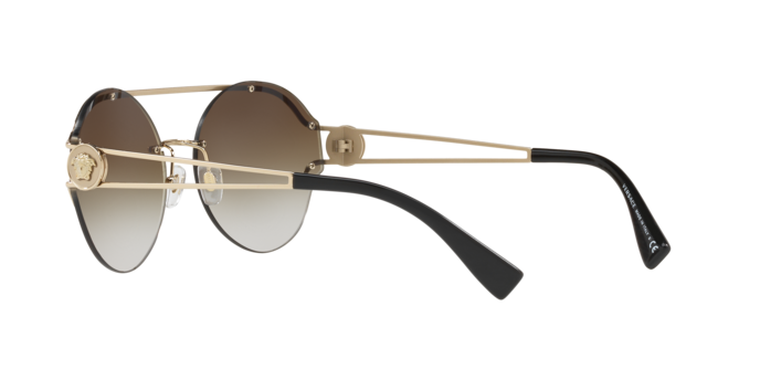 Versace Sunglasses VE2184 PALE GOLD
