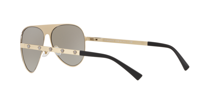 Versace Sunglasses VE2189 BRUSHED PALE GOLD