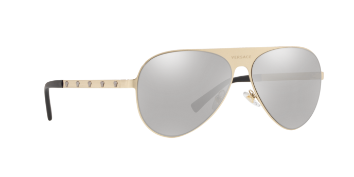 Versace Sunglasses VE2189 BRUSHED PALE GOLD