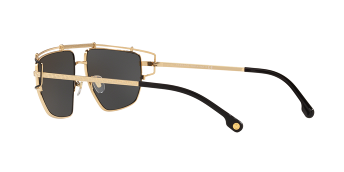 Versace Sunglasses VE2202 GOLD/MATTE BLACK