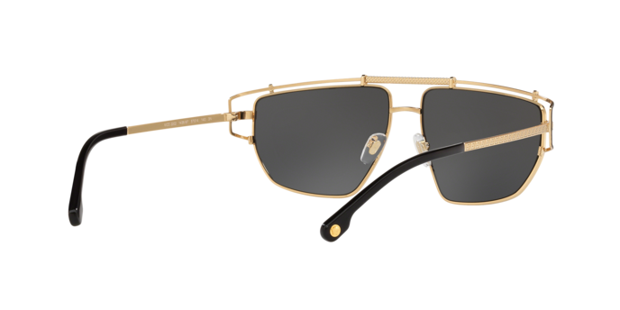 Versace Sunglasses VE2202 GOLD/MATTE BLACK