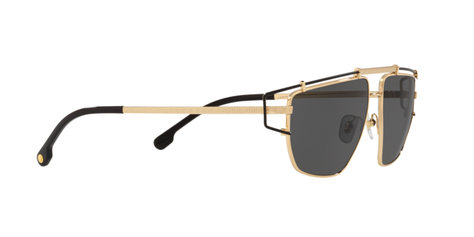 Versace Sunglasses VE2202 GOLD/MATTE BLACK