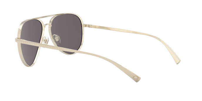 Versace Sunglasses VE2217 PALE GOLD