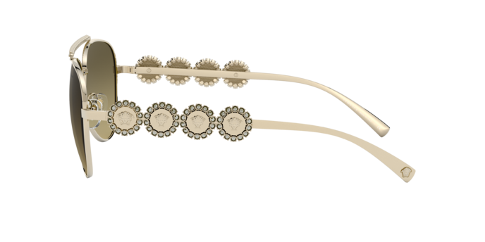 Versace Sunglasses VE2219B PALE GOLD