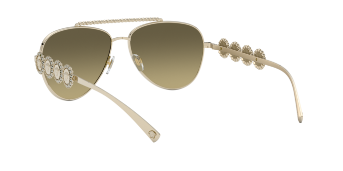 Versace Sunglasses VE2219B PALE GOLD