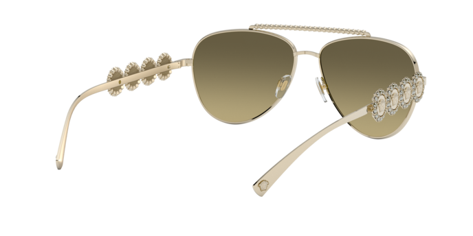 Versace Sunglasses VE2219B PALE GOLD
