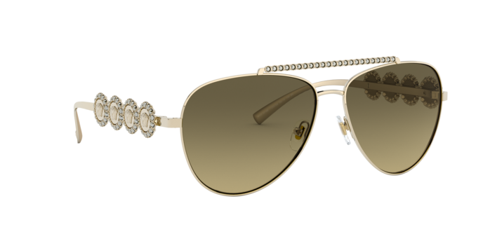 Versace Sunglasses VE2219B PALE GOLD