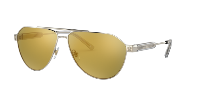 Versace Sunglasses VE2223 PALE GOLD