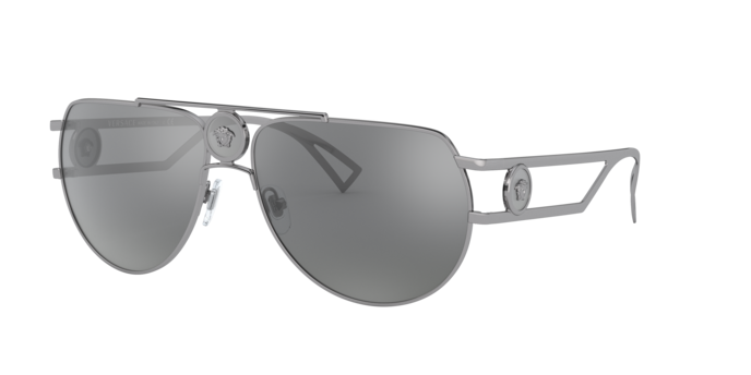 Versace Sunglasses VE2225 GUNMETAL