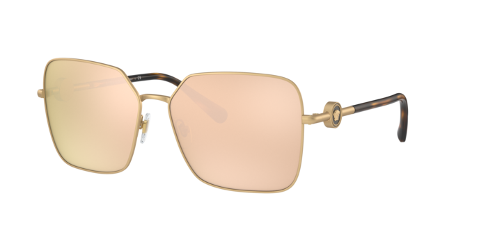 Versace Sunglasses VE2227 MATTE GOLD