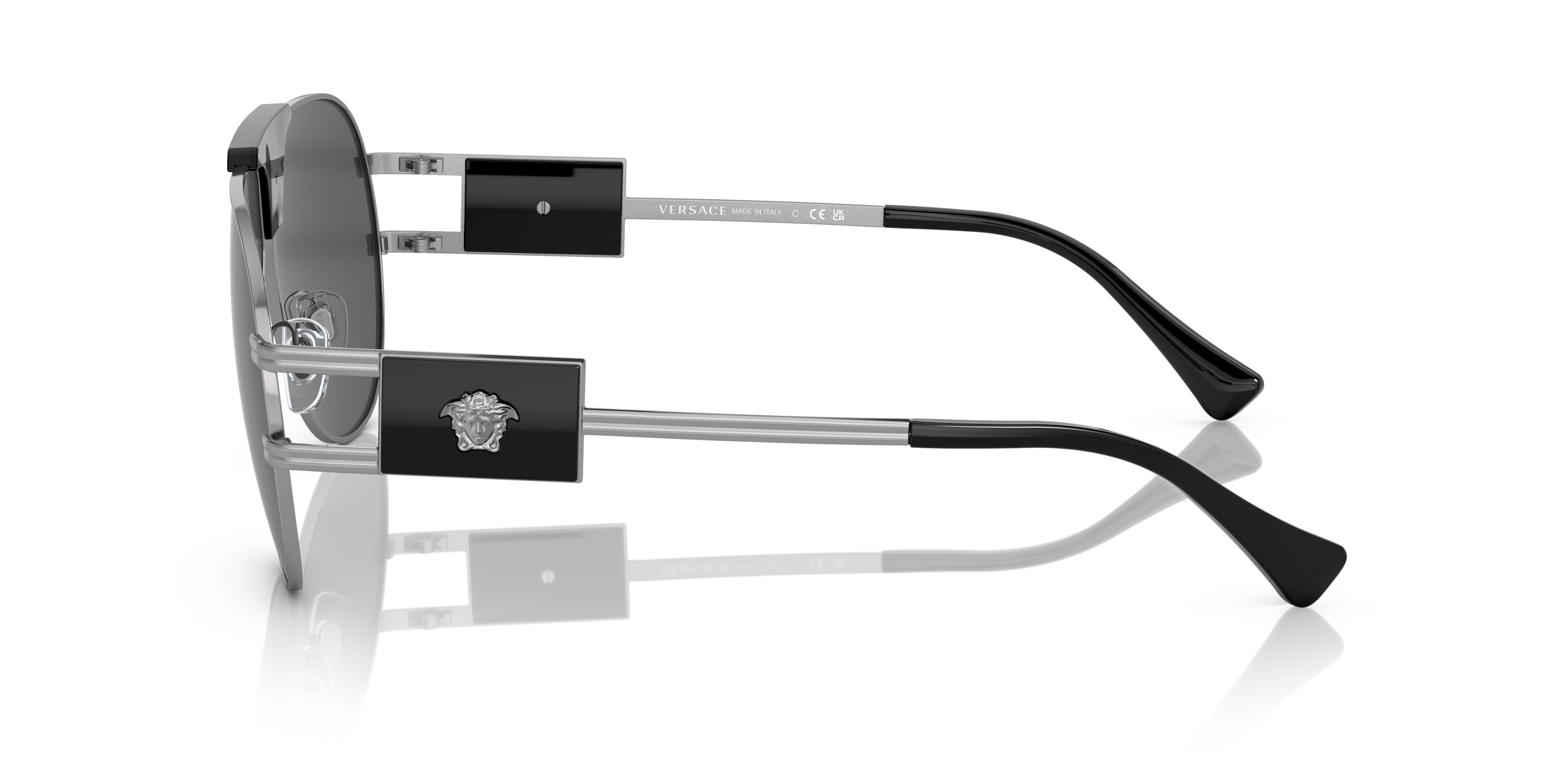 Versace Sunglasses VE2252 GUNMETAL