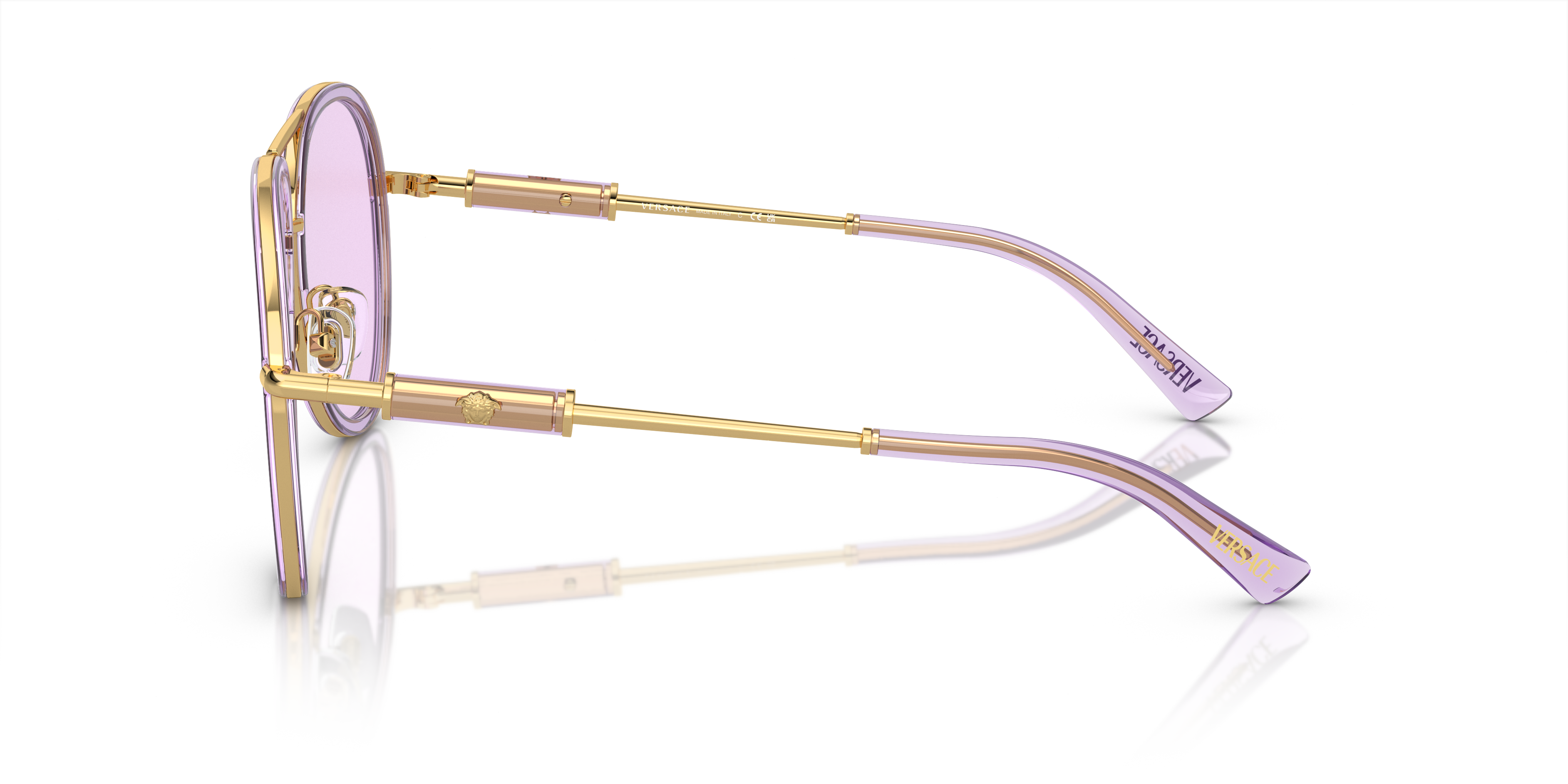 Versace Sunglasses VE2260 LILAC TRANSPARENT