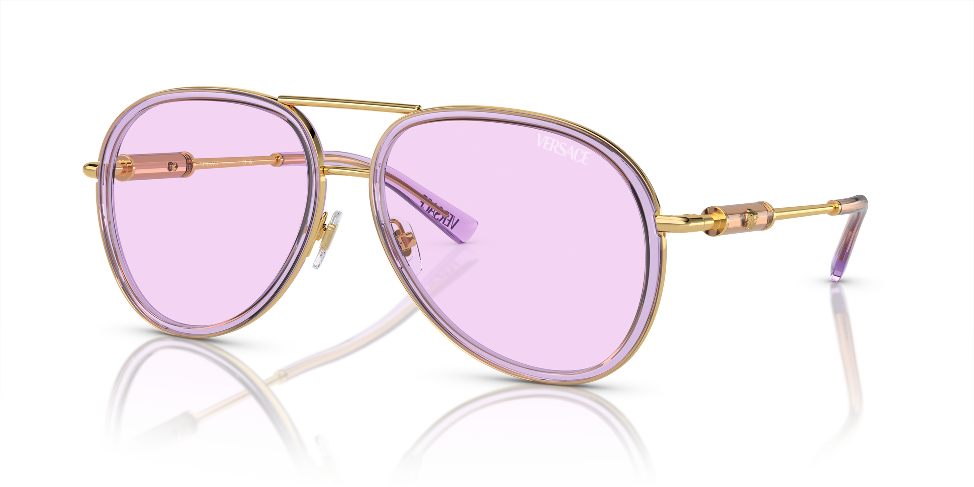 Versace Sunglasses VE2260 LILAC TRANSPARENT