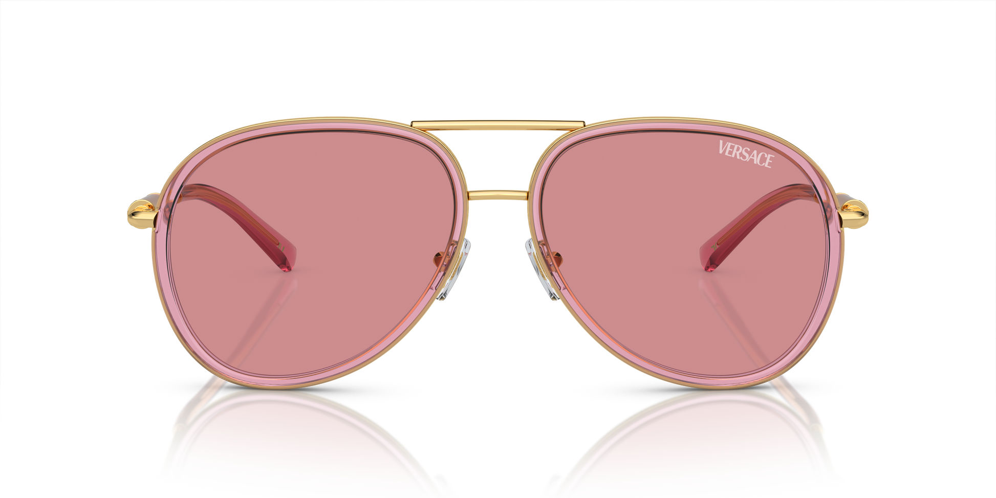 Versace Sunglasses VE2260 PINK TRANSPARENT