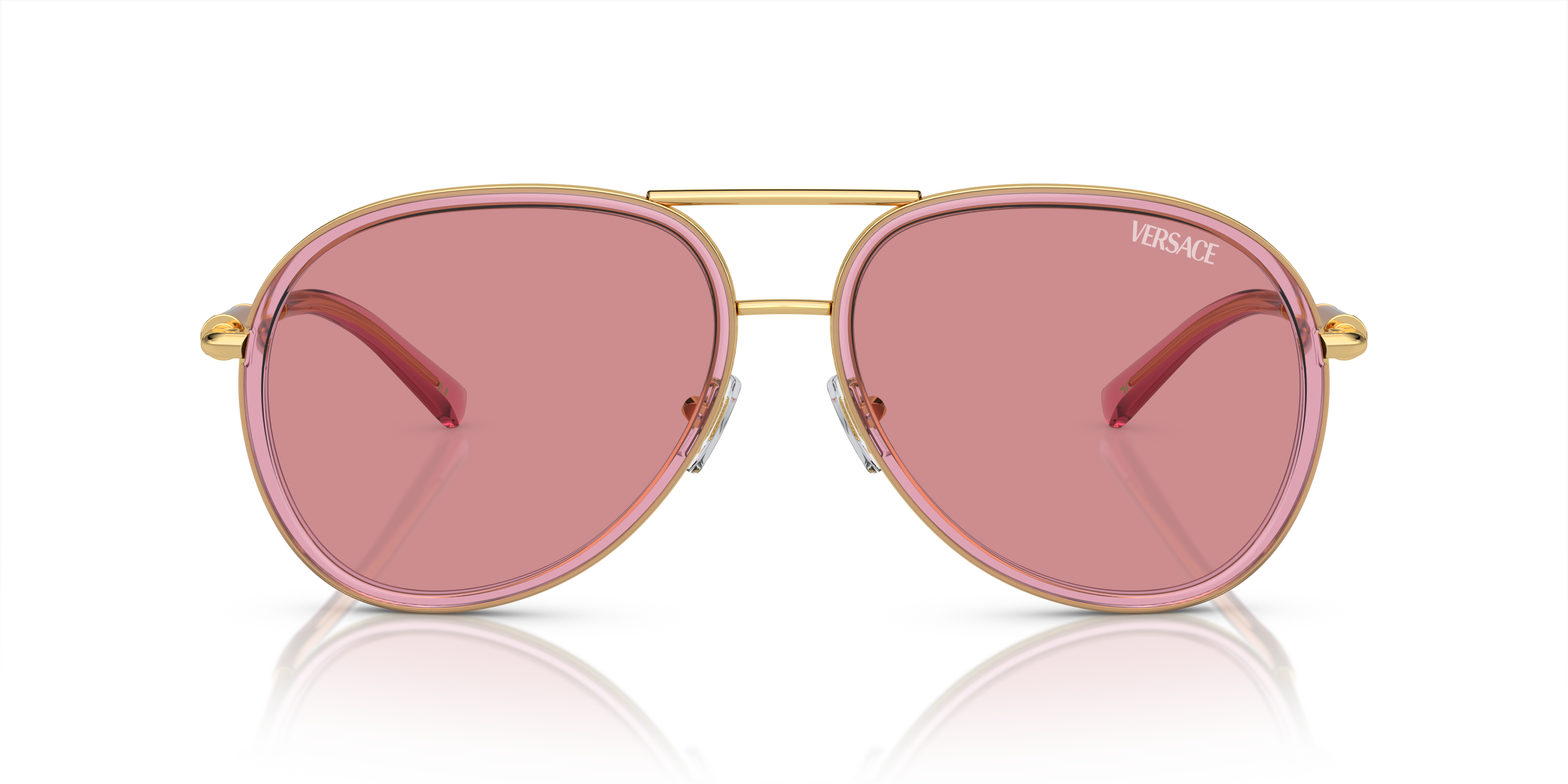 Versace Sunglasses VE2260 PINK TRANSPARENT