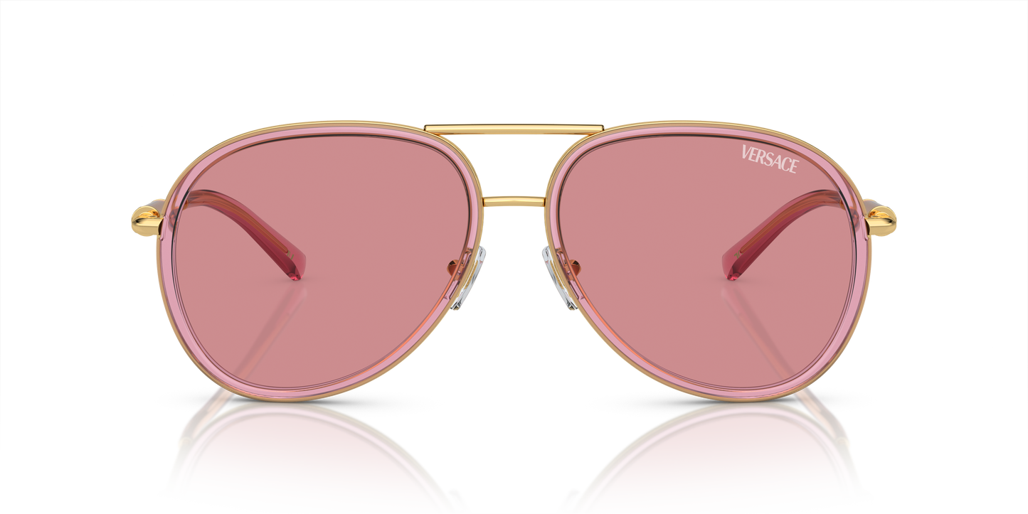 Versace Sunglasses VE2260 PINK TRANSPARENT