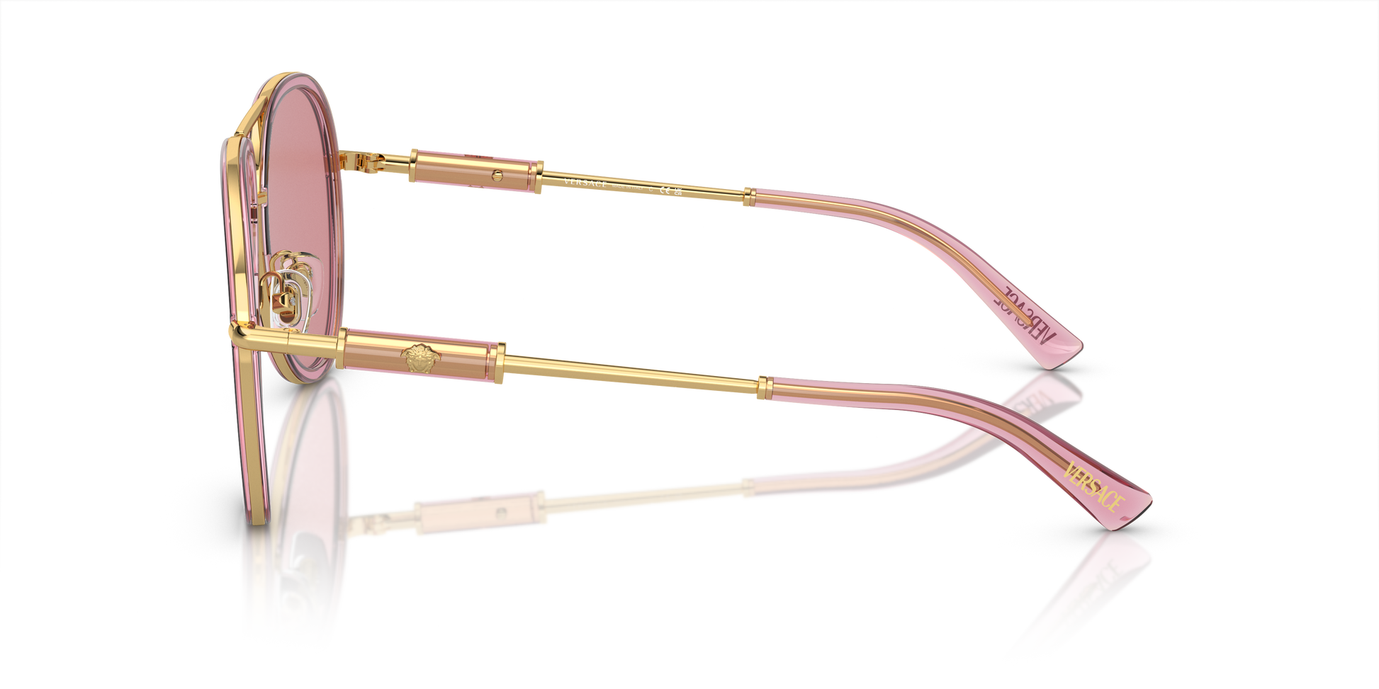 Versace Sunglasses VE2260 PINK TRANSPARENT